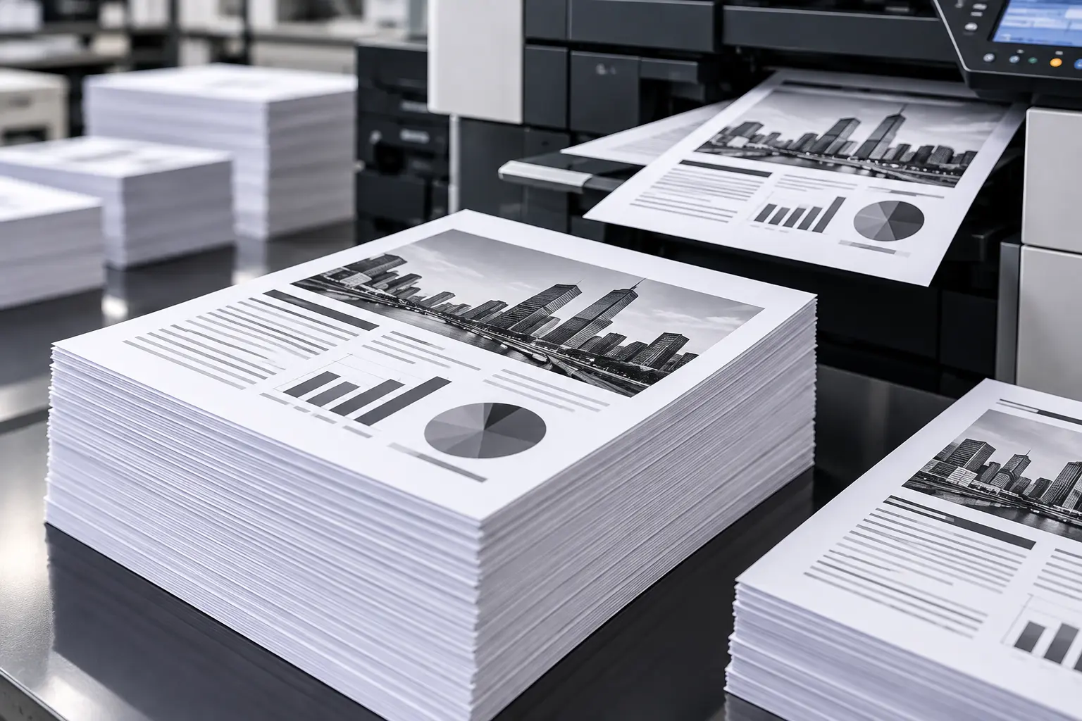 Black-and-White Document Printing